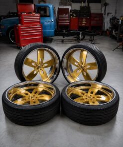 26s Rucci Forged Wheels Brand new tires, 5x5 30in Ruccis with steering wheel.