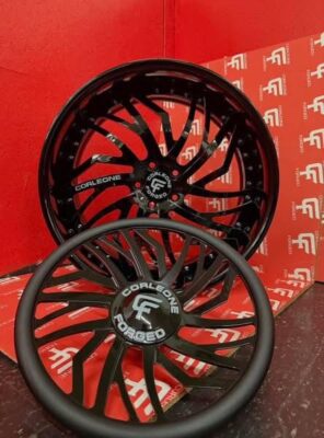 22" MATTEO SF-5487
Corleone Forged Wheels Matching steering wheel