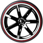 235/50R18 101V XL Vogue CBR Red Stripe