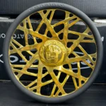 Forgiato Pasticcio High Polished Gold Steering Wheel