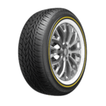 245/45R18 100V XL Vogue Custom Built Radial White/Gold