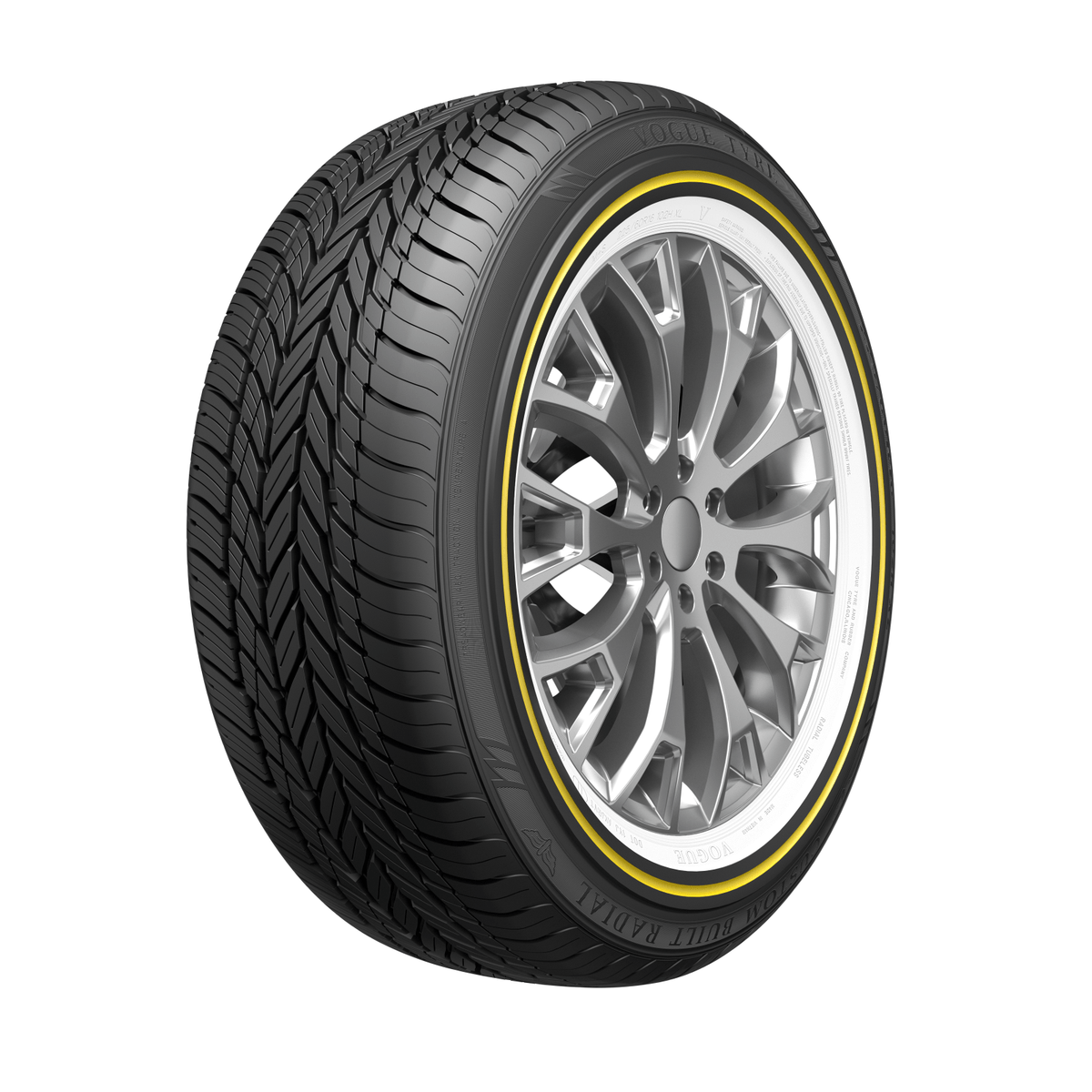 s-vvvvv 245/45R20 103V XL Vogue Custom Built Radial White/Gold - Image 1