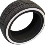 245/40R20 Custom True Whitewall Tire Handmade in USA | Not Painted | Single or Set of 4